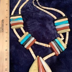 Vintage Santa Domingo Ceremonial piece.